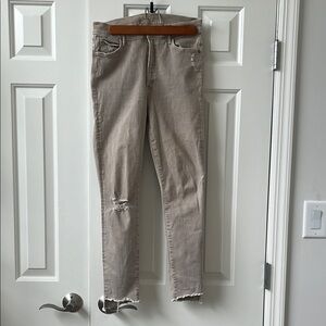 Mother Stylish Distressed Skinny Jeans